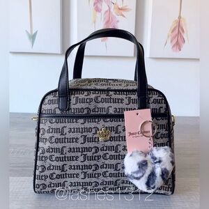 JUICY COUTURE Bag Crown Royal Satchel - Black